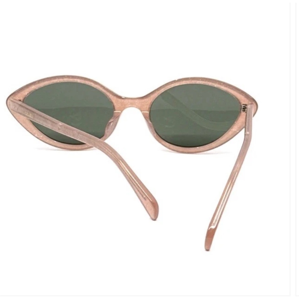New, CELINE Cat Eye Sunglasses CL40264U 74N Authentic 57 20 40 3C Pink Green - Picture 16 of 16